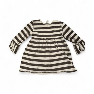 SOUTHERN TOTS EUC GIRLS BLACK WHITE TOP TOPS SHIRT SHIRTS WINTER FALL SIZE 7